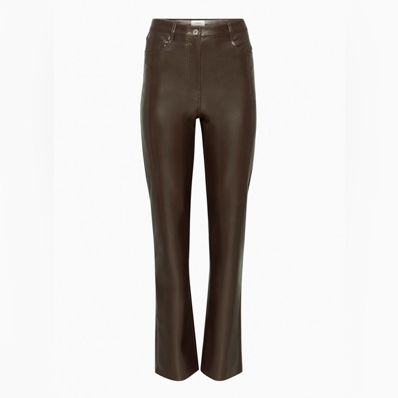 Wilfred Brown Straight Leg Pants - Picture 13 of 15